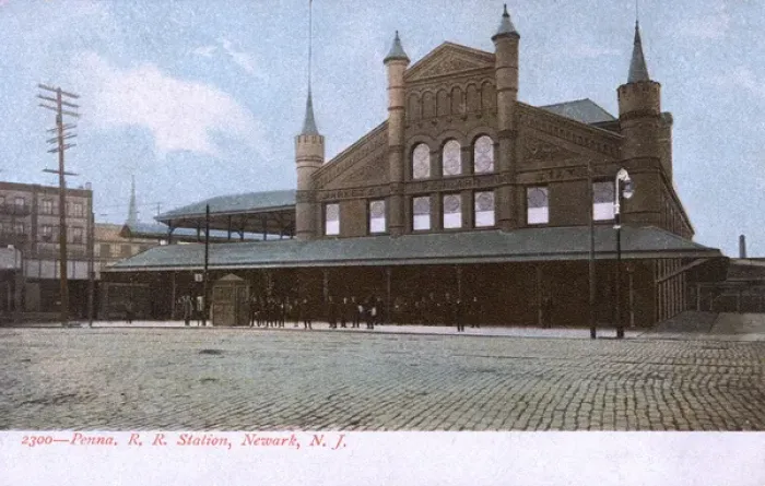 Framed Print : Penna Railway Station, Newark, New Jersey, USA Framed Print : Penna Railway Station, Newark, New Jersey, USA