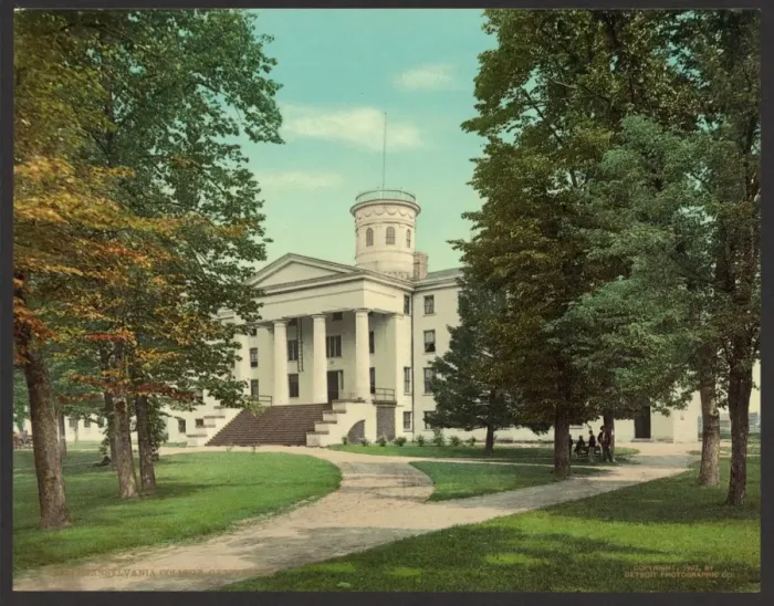 Framed Print : Pennsylvania College, Gettysburg Framed Print : Pennsylvania College, Gettysburg