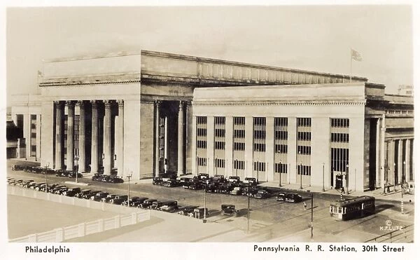 Pennsylvania Railroad Station, 30th Street, Philadelphia USA
