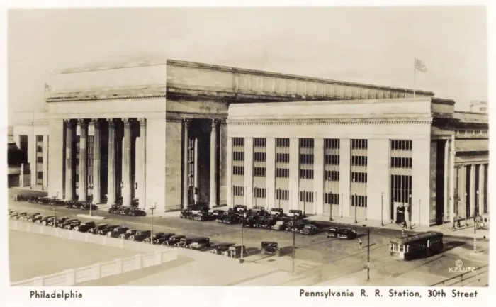Framed Print : Pennsylvania Railroad Station, 30th Street, Philadelphia USA Framed Print : Pennsylvania Railroad Station, 30th Street, Philadelphia USA