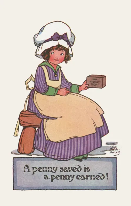 Framed Print : A Penny Saved Framed Print : A Penny Saved