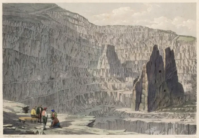 Framed Print : Penrhyn Quarries - 3 Framed Print : Penrhyn Quarries - 3