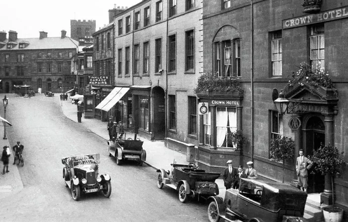 Framed Print : Penrith King Street probably 1920s Framed Print : Penrith King Street probably 1920s