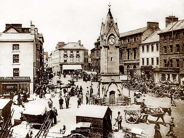 Penrith Market Place early 1900s
