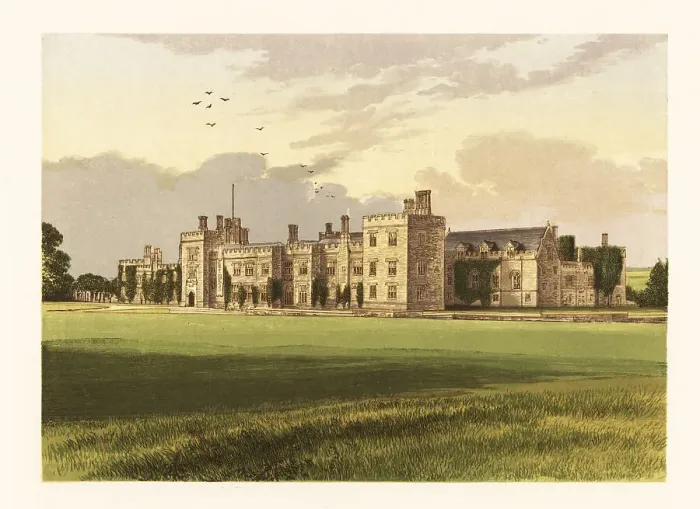 Framed Print : Penshurst Castle, Kent, England Framed Print : Penshurst Castle, Kent, England