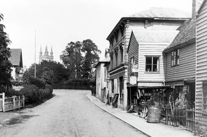 Framed Print : Penshurst early 1900's Framed Print : Penshurst early 1900's