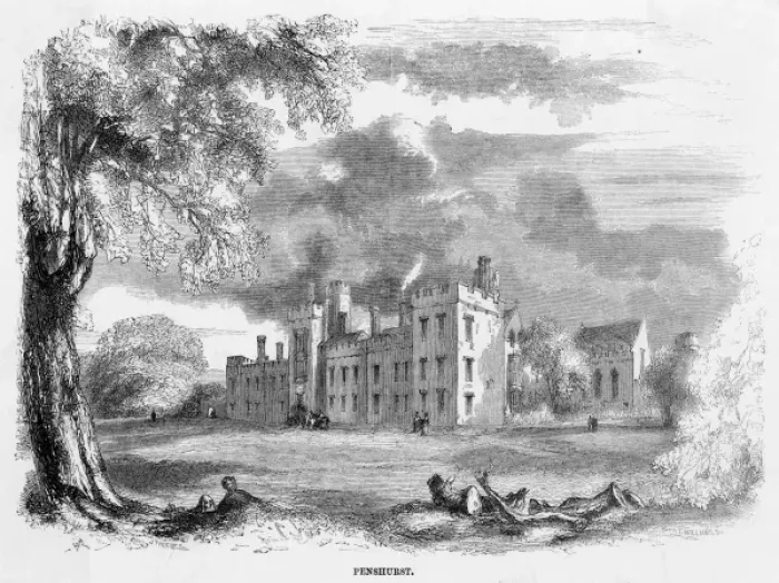 Framed Print : Penshurst, Kent Framed Print : Penshurst, Kent