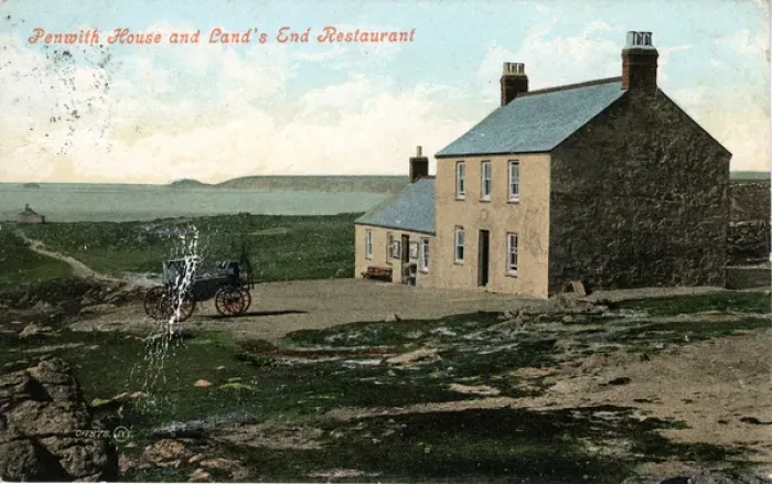Framed Print : Penwith House, Lands End, Cornwall Framed Print : Penwith House, Lands End, Cornwall