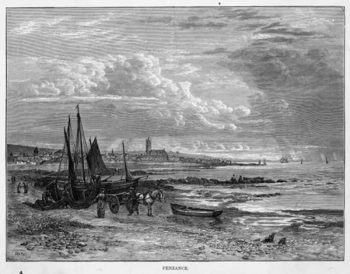 Framed Print : Penzance, Cornwall Framed Print : Penzance, Cornwall