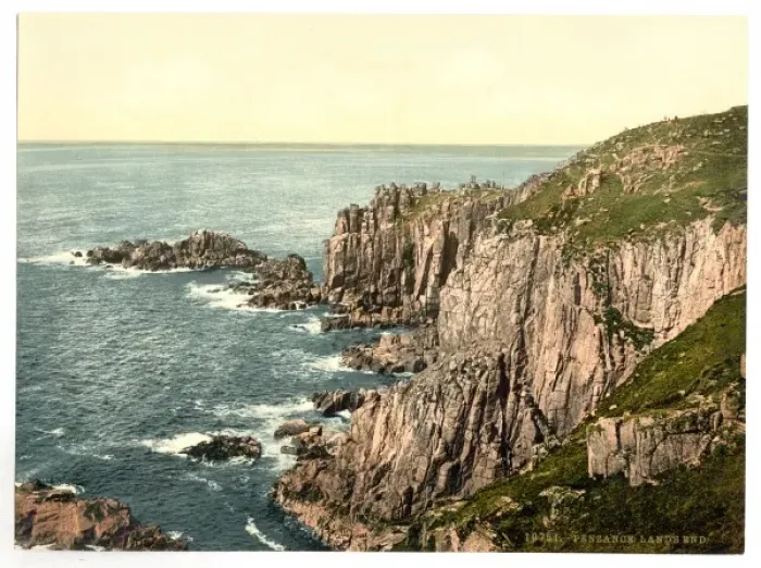 Framed Print : Penzance, Lands End, Cornwall, England