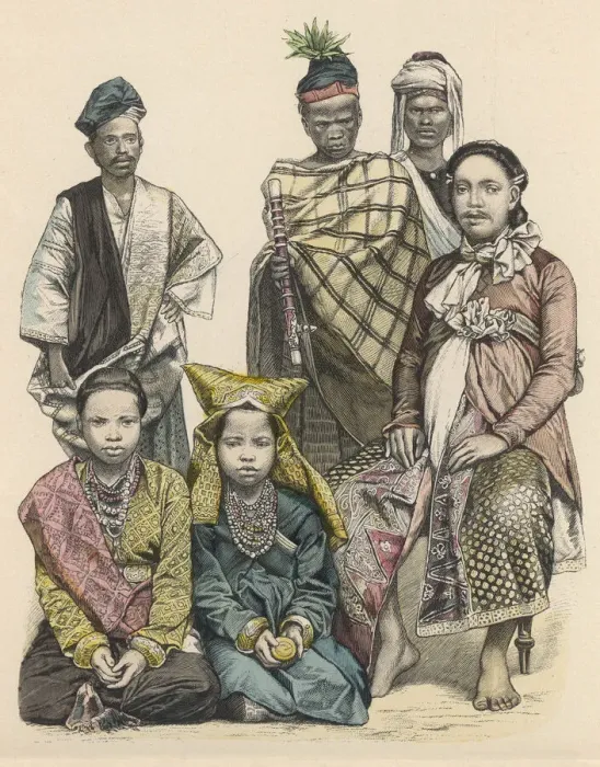 Framed Print : People of Celebes and Sumatra Framed Print : People of Celebes and Sumatra