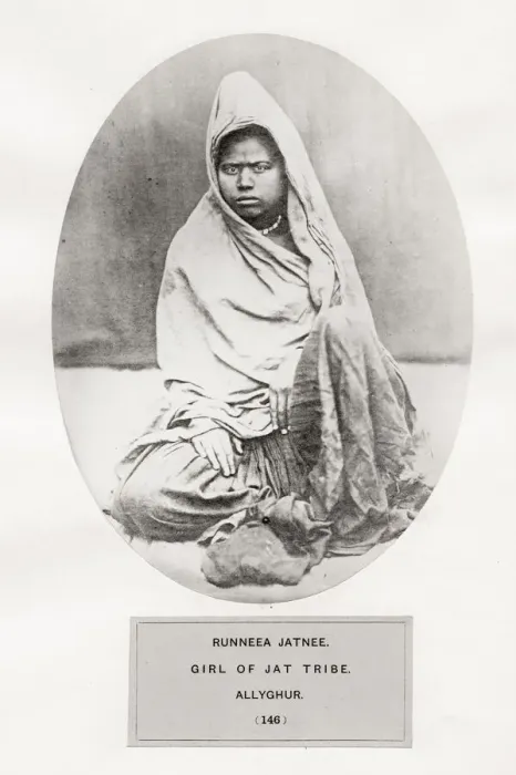 Framed Print : People of India: indigenous group