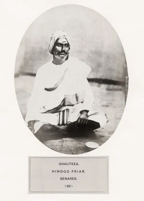 Framed Print : People of India: indigenous group - Ghauteea, Hindoo friar Framed Print : People of India: indigenous group - Ghauteea, Hindoo friar