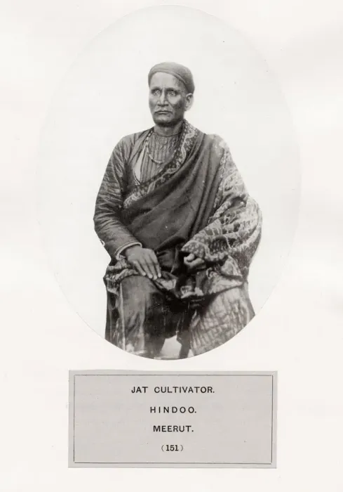 Framed Print : People of India: indigenous group - Jat, Meerut Framed Print : People of India: indigenous group - Jat, Meerut