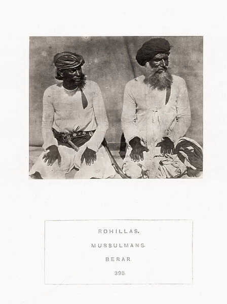 People of India, portaits of Indian tribes and races