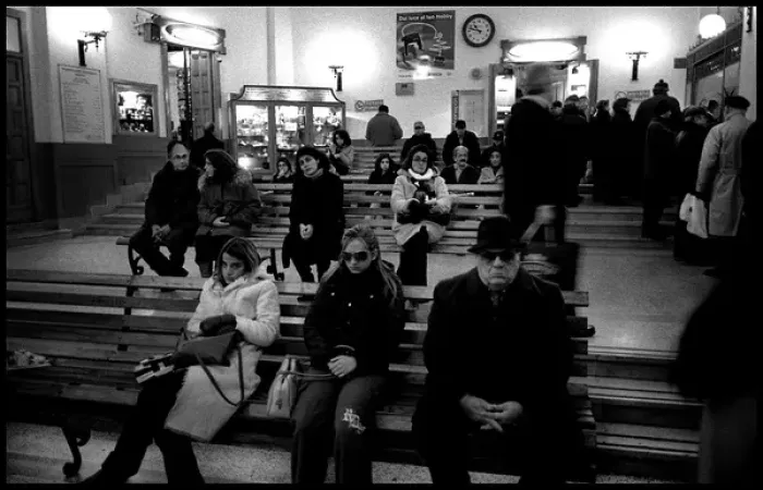Framed Print : People in Naples station. Italy Framed Print : People in Naples station. Italy