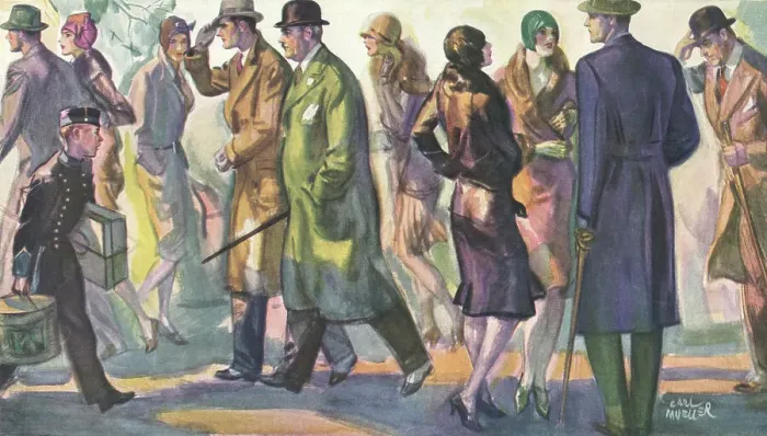 Framed Print : People on a Pavement Framed Print : People on a Pavement