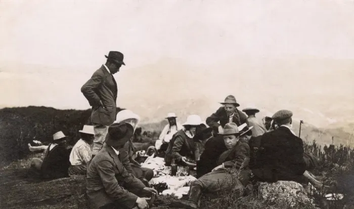 Framed Print : People picnicking, Cuenca, Ecuador, South America Framed Print : People picnicking, Cuenca, Ecuador, South America