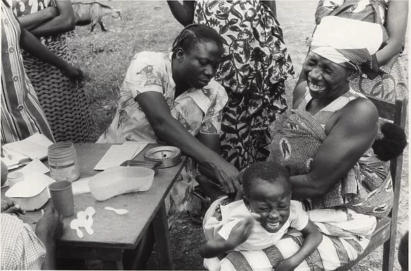 People at Salvation Army medical centre, Ghana