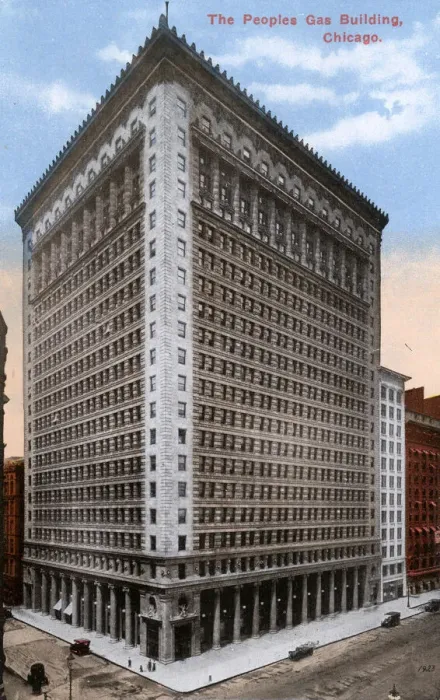 Framed Print : The Peoples Gas Building, Chicago, Illinois, USA Framed Print : The Peoples Gas Building, Chicago, Illinois, USA