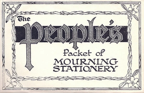 The People's Packet of Mourning Stationery