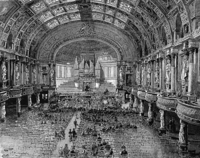 Framed Print : Peoples Palace Interior Framed Print : Peoples Palace Interior