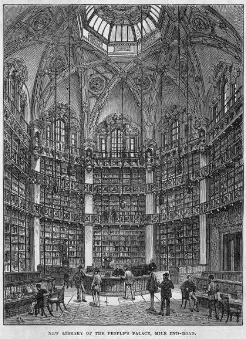 Framed Print : Peoples Palace Library Framed Print : Peoples Palace Library