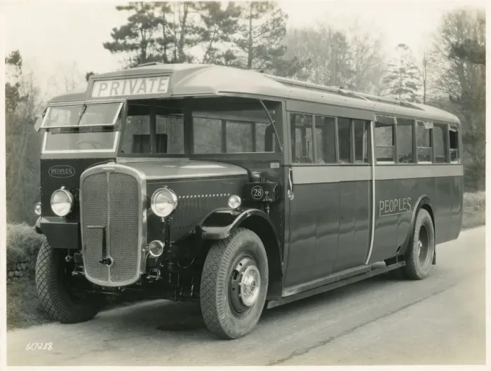 Framed Print : Peoples private coach, 26 seater Thornycroft coach Framed Print : Peoples private coach, 26 seater Thornycroft coach