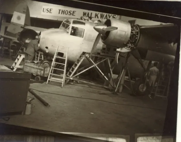 Framed Print : Percival P50 Prince 1 under construction Framed Print : Percival P50 Prince 1 under construction