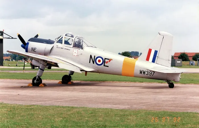 Framed Print : Percival Provost T. 1 G-BKHP - WW397 - N-E Framed Print : Percival Provost T. 1 G-BKHP - WW397 - N-E