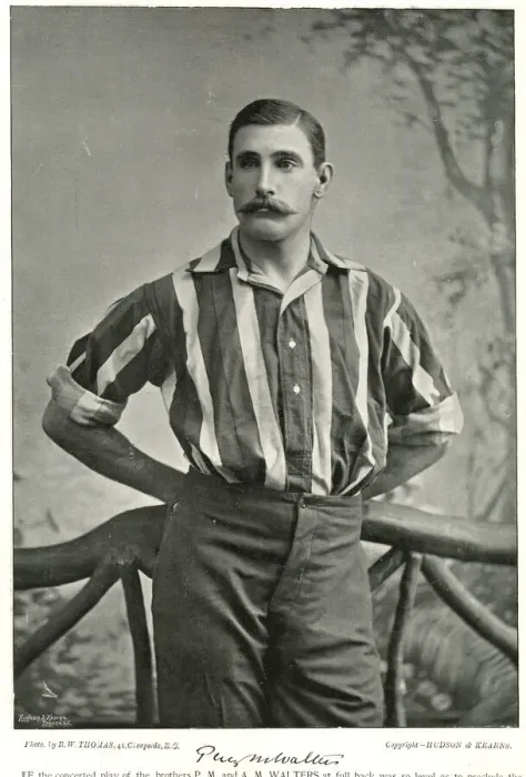 Framed Print : Percy M Walters, cricketer, England International footballer Framed Print : Percy M Walters, cricketer, England International footballer