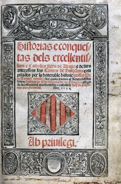 Framed Print : Pere Tomich (d. after 1448). Catalan writer and historian. H Framed Print : Pere Tomich (d. after 1448). Catalan writer and historian. H