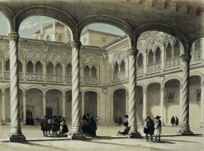 Framed Print : PEREZ VILLaMIL, Jenaro (1807-1854). Espa񡠡rt&#xdcf4ica