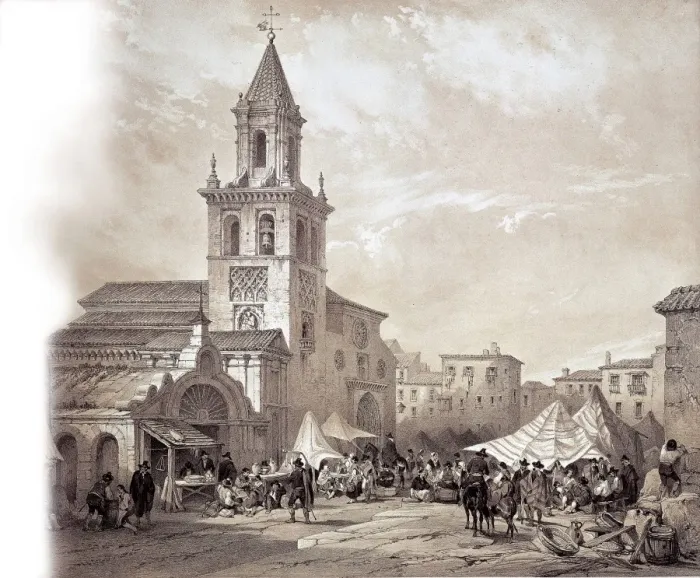 Framed Print : PEREZ VILLaMIL, Jenaro (1807-1854). Espart Framed Print : PEREZ VILLaMIL, Jenaro (1807-1854). Espart