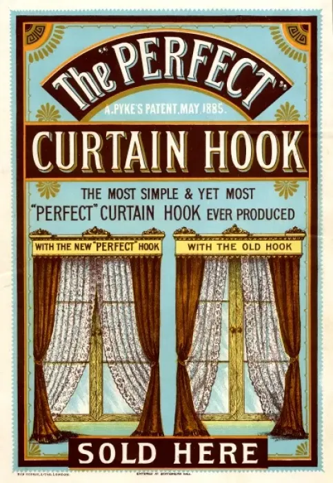 Framed Print : Perfect Curtain Hook Framed Print : Perfect Curtain Hook