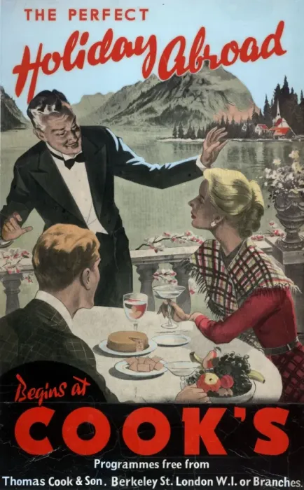 Framed Print : The Perfect Holiday Abroad Begins at Cook s Framed Print : The Perfect Holiday Abroad Begins at Cook s