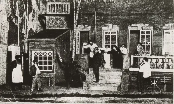 Framed Print : A Performance of The Children Framed Print : A Performance of The Children