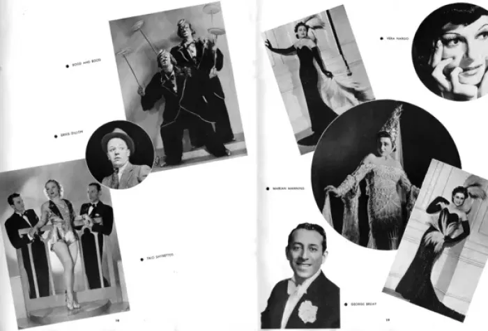 Framed Print : Performers from the dinner show Plaisirs de Paris