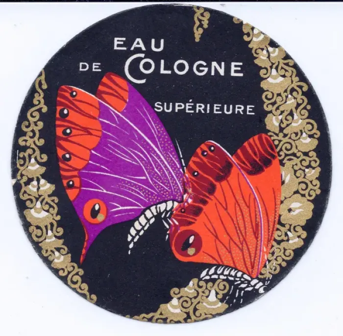 Framed Print : Perfume label, Eau de Cologne superieure Framed Print : Perfume label, Eau de Cologne superieure