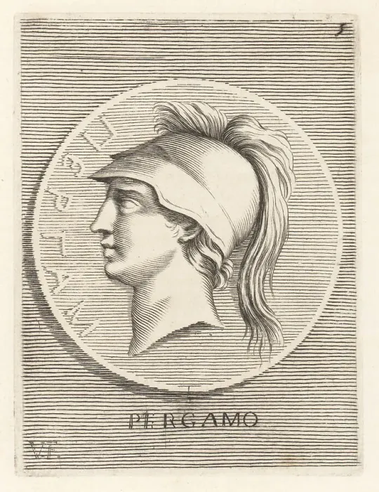 Framed Print : Pergamus, mythical founder of the city of Pergamum Framed Print : Pergamus, mythical founder of the city of Pergamum