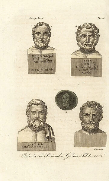 Periander, Solon, Bias, Thales and Pittacus