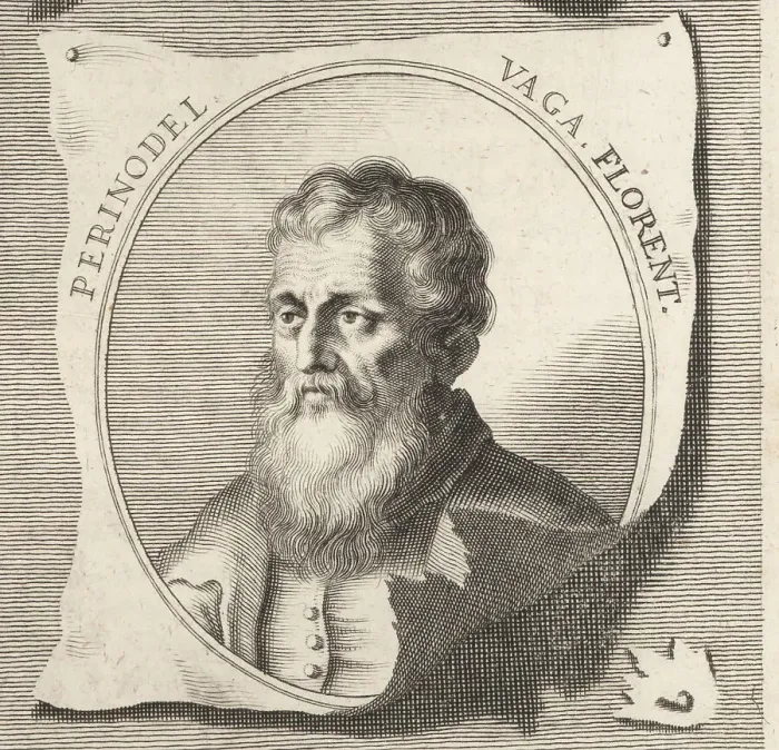 Framed Print : Perino del Vaga, Italian painter and draughtsman, 1501-1547 Framed Print : Perino del Vaga, Italian painter and draughtsman, 1501-1547