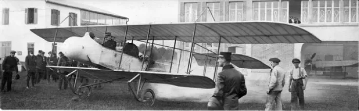 Framed Print : Perreyon demonstrates the Bleriot XL in the summer of 1913 Framed Print : Perreyon demonstrates the Bleriot XL in the summer of 1913