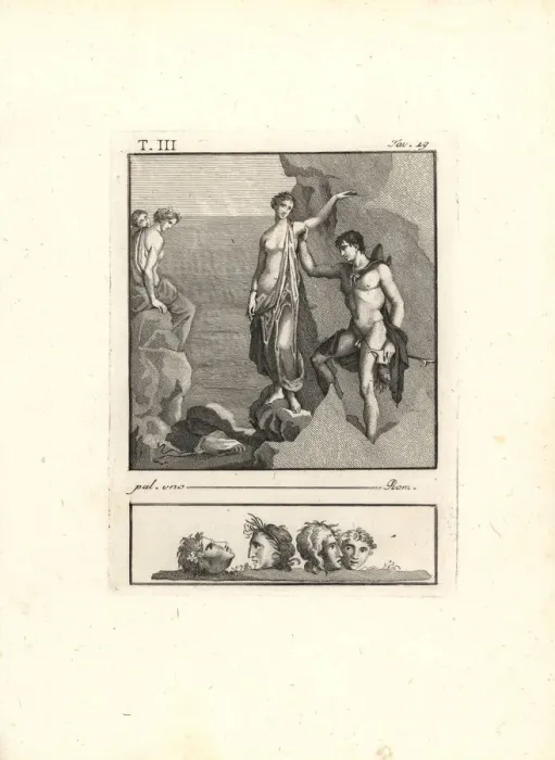 Framed Print : Perseus rescuing Andromeda from the sea monster Cetus Framed Print : Perseus rescuing Andromeda from the sea monster Cetus