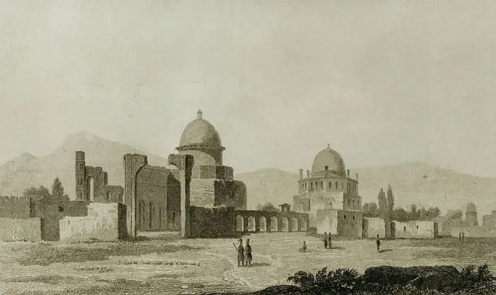 Framed Print : Persia, Soltaniyeh (Zanjan province)