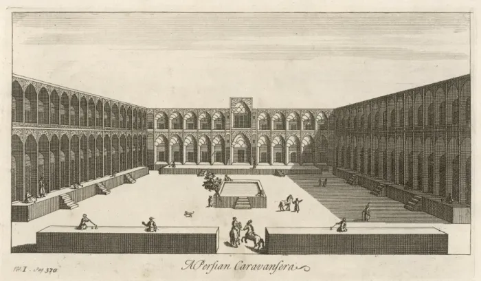 Framed Print : Persian Caravanserai Framed Print : Persian Caravanserai