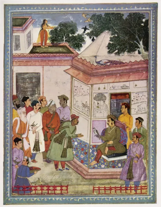 Framed Print : PERSIAN EMIR AUDIENCE Framed Print : PERSIAN EMIR AUDIENCE