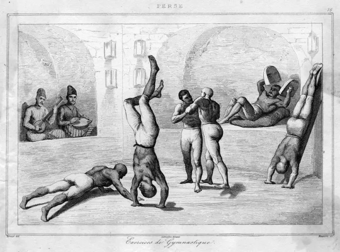 Framed Print : PERSIAN GYMNASTS Framed Print : PERSIAN GYMNASTS