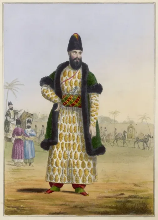 Framed Print : A Persian Khan Framed Print : A Persian Khan