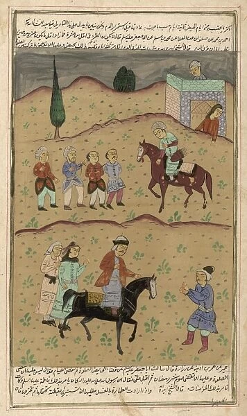 Persian King & Captives